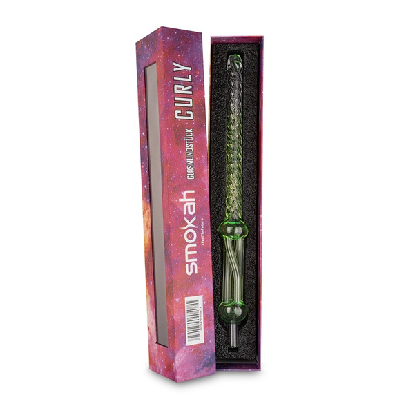 Glas Griff(SM-20003) Curly - Farbe Grn