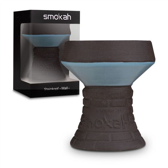 Smokah Steinkopf Wall Blau