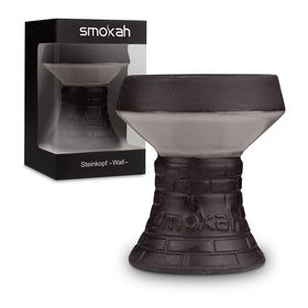 Smokah Steinkopf Wall Weiß