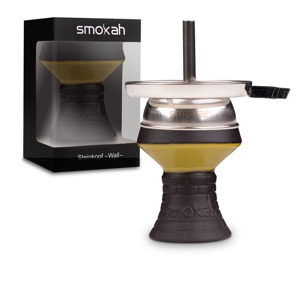 Smokah Steinkopf-Set Wall Gelb