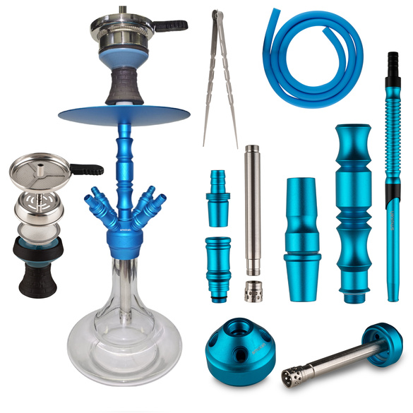 Smokah Hero 2.0 Shisha &ndash; Farbe Skyblue | Aluminium, robust & modern