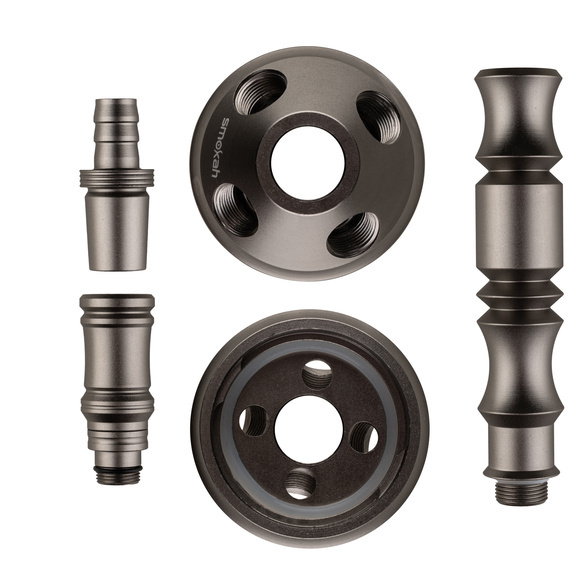 Smokah Hero 2.0 Shisha &ndash; Farbe Graphite Grey | Aluminium, robust & modern