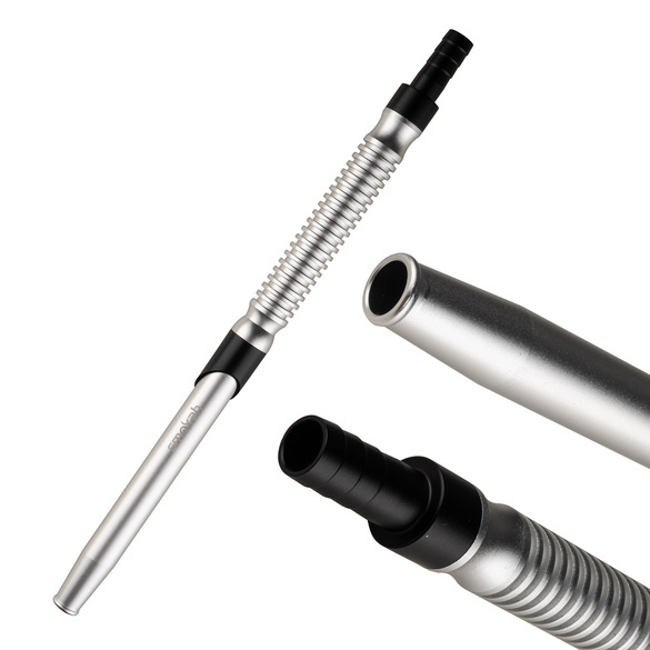 Smokah Hero 2.0 Shisha &ndash; Farbe Platinum Silver | Aluminium, robust & modern