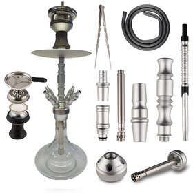 Smokah Hero 2.0 Shisha &ndash; Farbe Platinum Silver |...