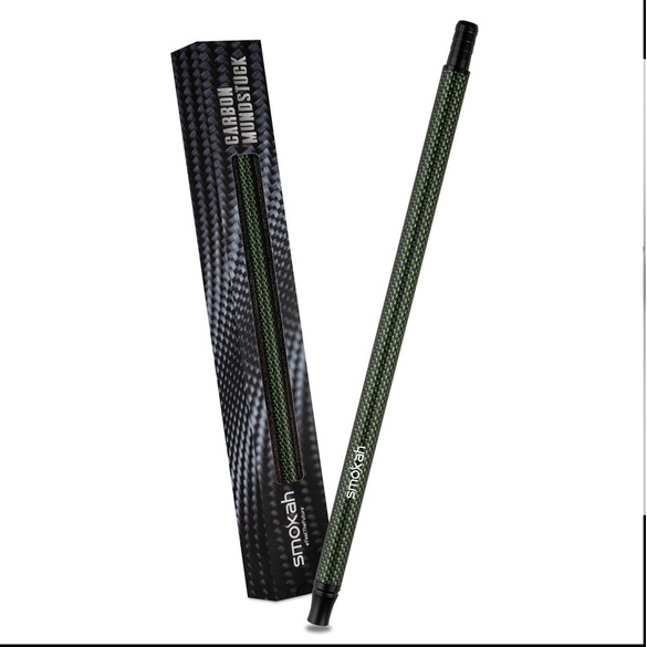 (SM-21012) Smokah Carbon Mundstck Mat Grn Line