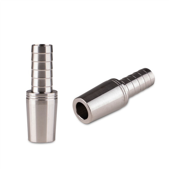 Schlauchadapter 18/8 aus Edelstahl &ndash; 4 St�ck | Hochwertiges Zubeh�r