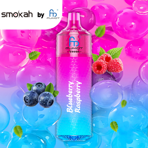 Smokah by Fumot T9000 Blueberry Raspberry 
