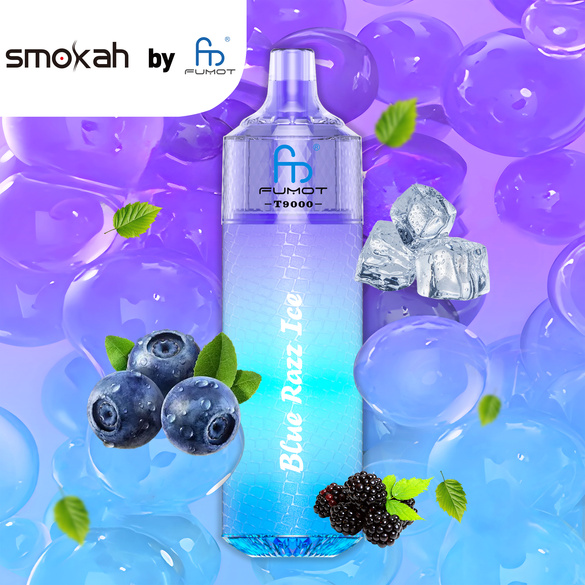 Smokah by Fumot T9000 Blue Razz Ice