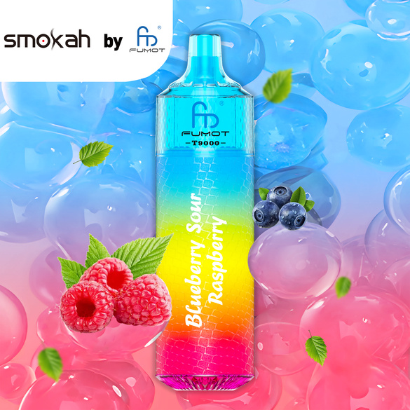 Smokah by Fumot T9000 Blueberry Sour Raspberry Set 